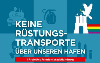 Plakat Keine Rüstung